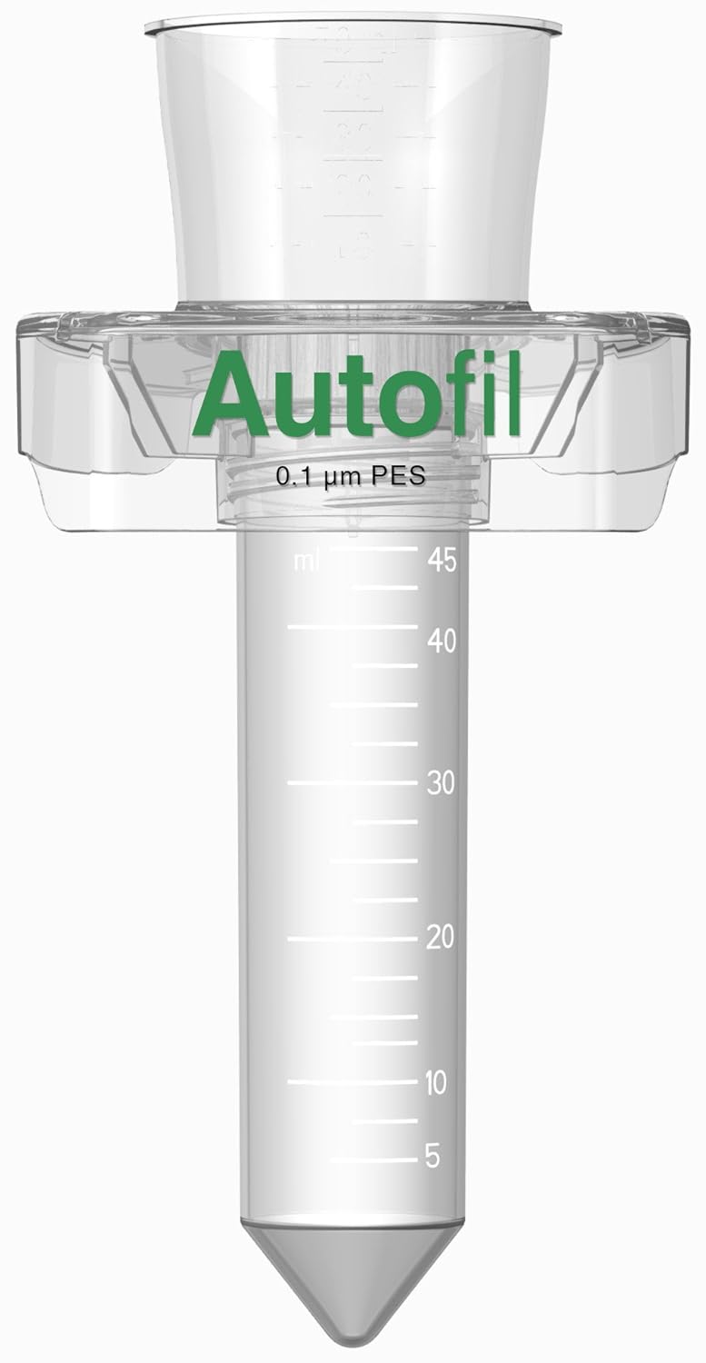 Autofil 146-5113-RLS 50 ml Conical Filter Unit, 0.1 µm PES Membrane (Pack of 24)