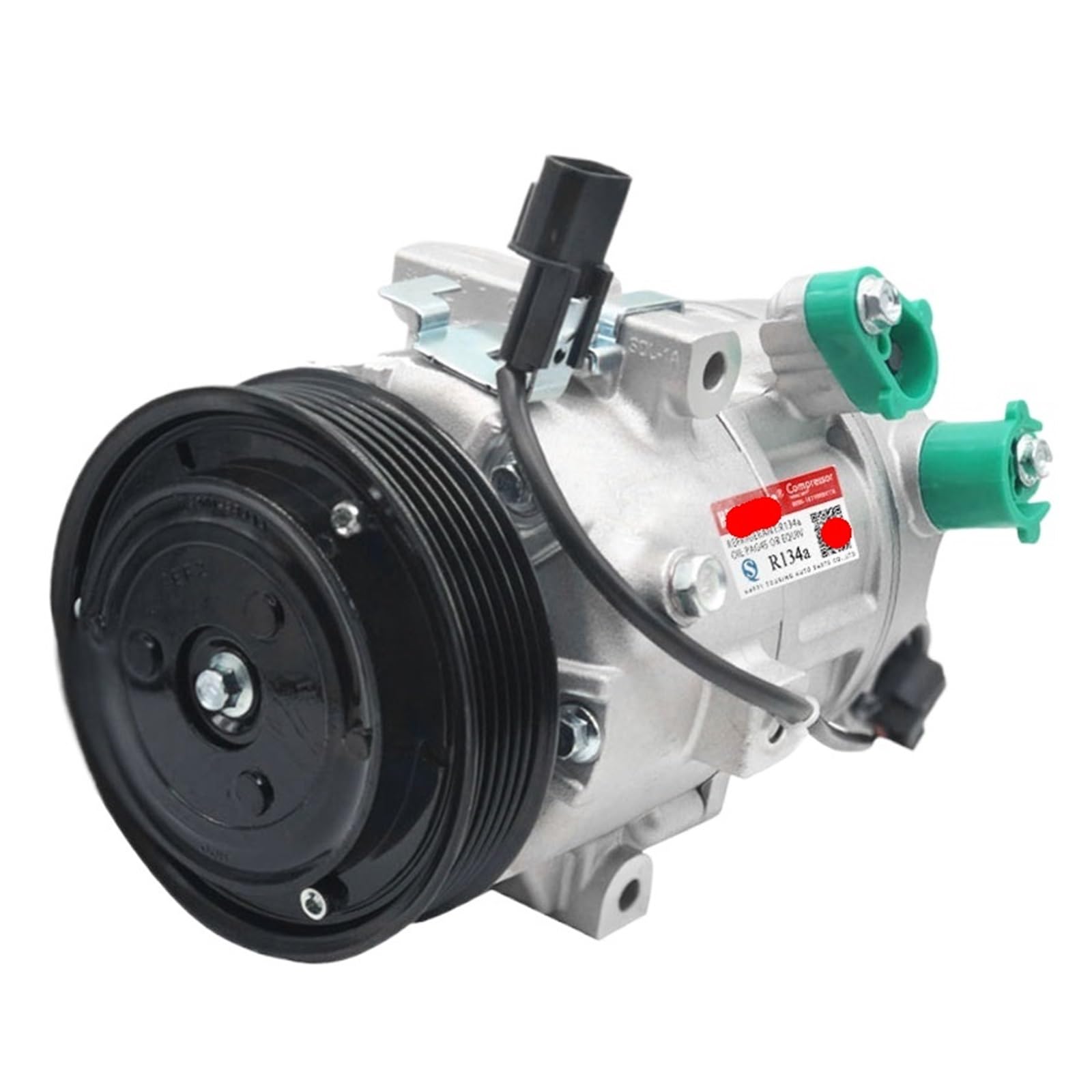 Car AC Compressor Replacement, Compatible for Hyundai ，Sonata Compatible for KIA， K5 ，Optima 2012-2015 OEM 977014M100 97701-4M100 6PK 12V