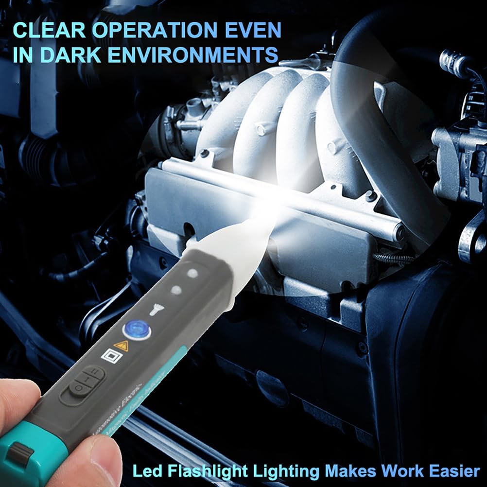 Car Ignition Coil Tester, Ignition Coil Tester/Spark Plug Tester with LED Diagnostic, Relay Tester for Auto Solenoid Valve Engine Analyzer
