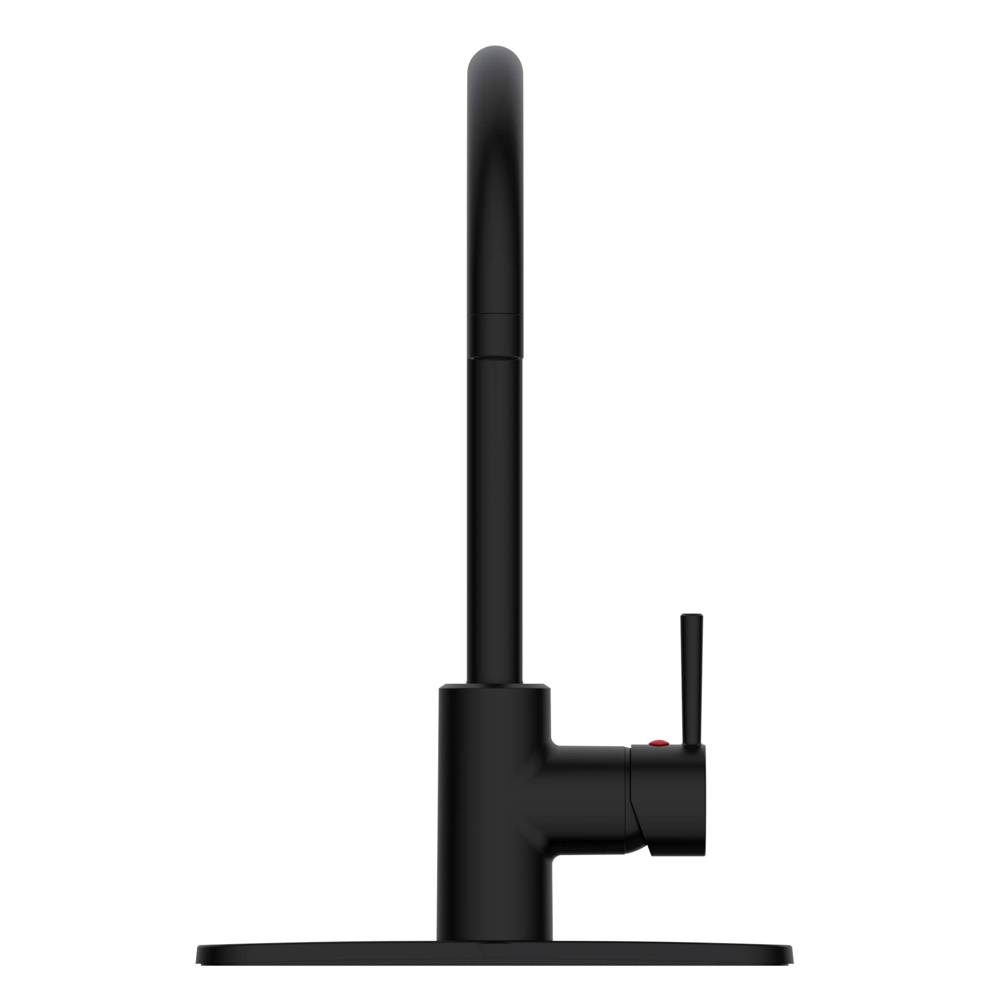 Design House 595678 Grifos De Cocina, Negro Mate