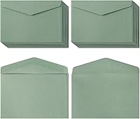 Vista 9 de Paquete de 120 mini sobres pequeños autoadhesivos de papel kraft con bolsillos pequeños para tarjetas de visita, Navidad, vacaciones, tarjetas