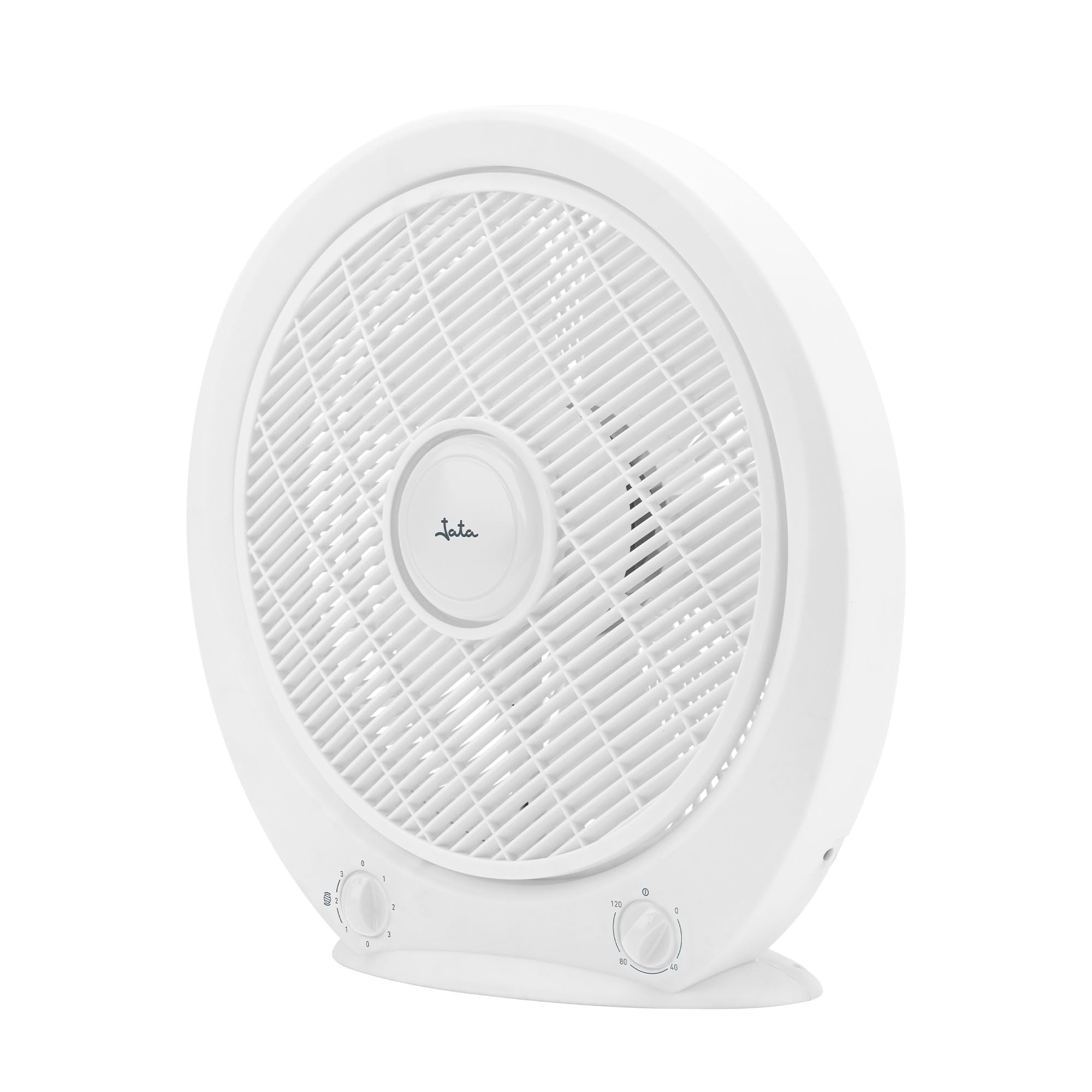 Jata JVVS3115 Bodenventilator, 40 W, 5 Flügel, 3 Geschwindigkeitsstufen, Timer 2 h, Durchmesser 30 cm, automatische Abschaltung, 2249,4 m³/h, 63,5 dB, leise, Höhe 40 cm, energiesparend
