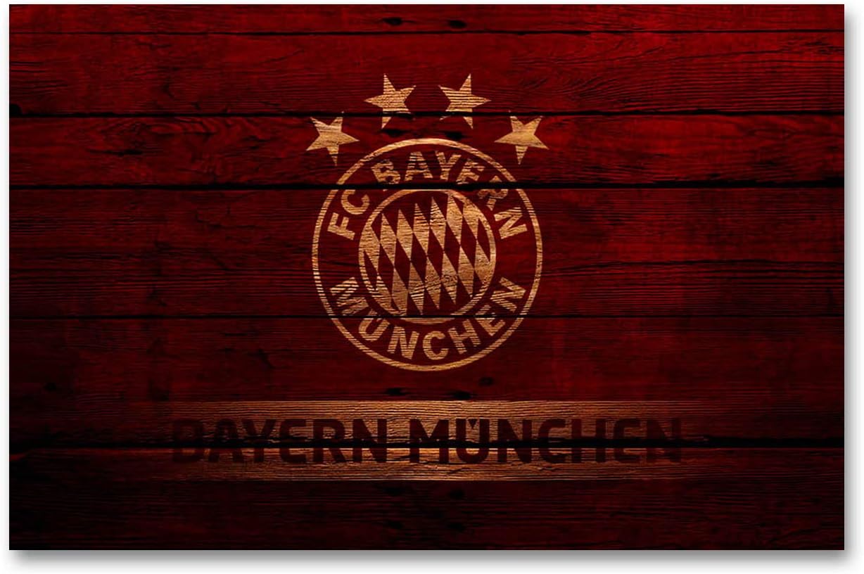 Tamatina Bayern Munich Football Club Wall Poster - Logo - HD Quality Football Poster- Multi