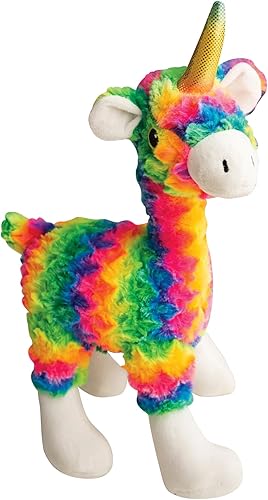 Health Extension SNUG AROOZ - Lindos animales de peluche de llama mamá para perros, juguetes geniales para cachorros, resistentes y duraderos,