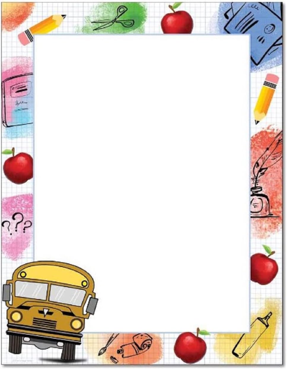 Stuff for School Letterhead Laser & Inkjet Printer Paper (100 Sheets)
