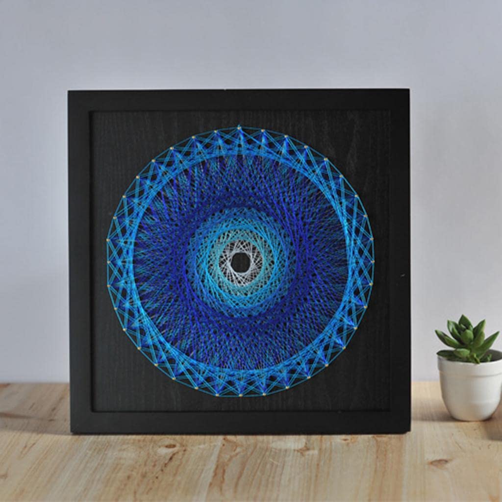 Générique Kit de Création Artistique avec Fil | Art du Fil | Kit DIY Comprenant Tout Le Matériel |