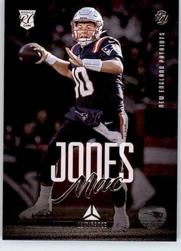 2021 Panini Chronicles Luminance Update Rookies 205 MAC JONES RC New England Patriots Football Trading Card
