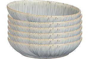 Halo Speckle Pasta Bowls Set of 6-35.5 Ounce