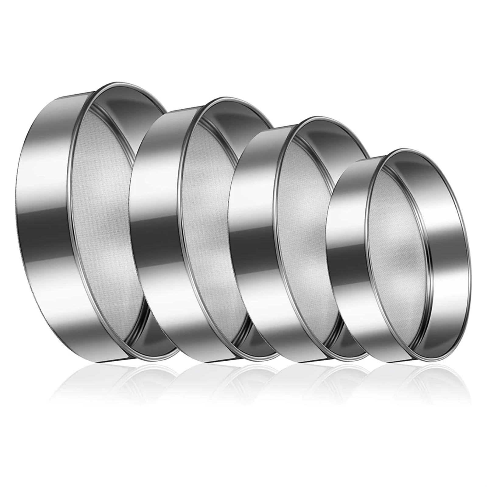 1 st ronde 304 roestvrij staal gaas zeef 0,5-50 mm gat keuken bakken voedsel bonen filter scherm fruit filter zeef zeef net (kleur: gat diameter 1 mm, maat: 30 cm diameter 1 st ronde 304 roestvrij staal gaas zeef 0,5-50 mm gat keuken bakken voedsel bonen filter scherm fruit filter zeef zeef net (kleur: gat diameter 1 mm, maat: 30 cm diameter
