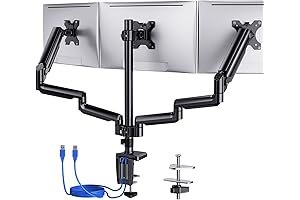 erGear Triple Monitor Mount - Ultrawide Monitor Stand