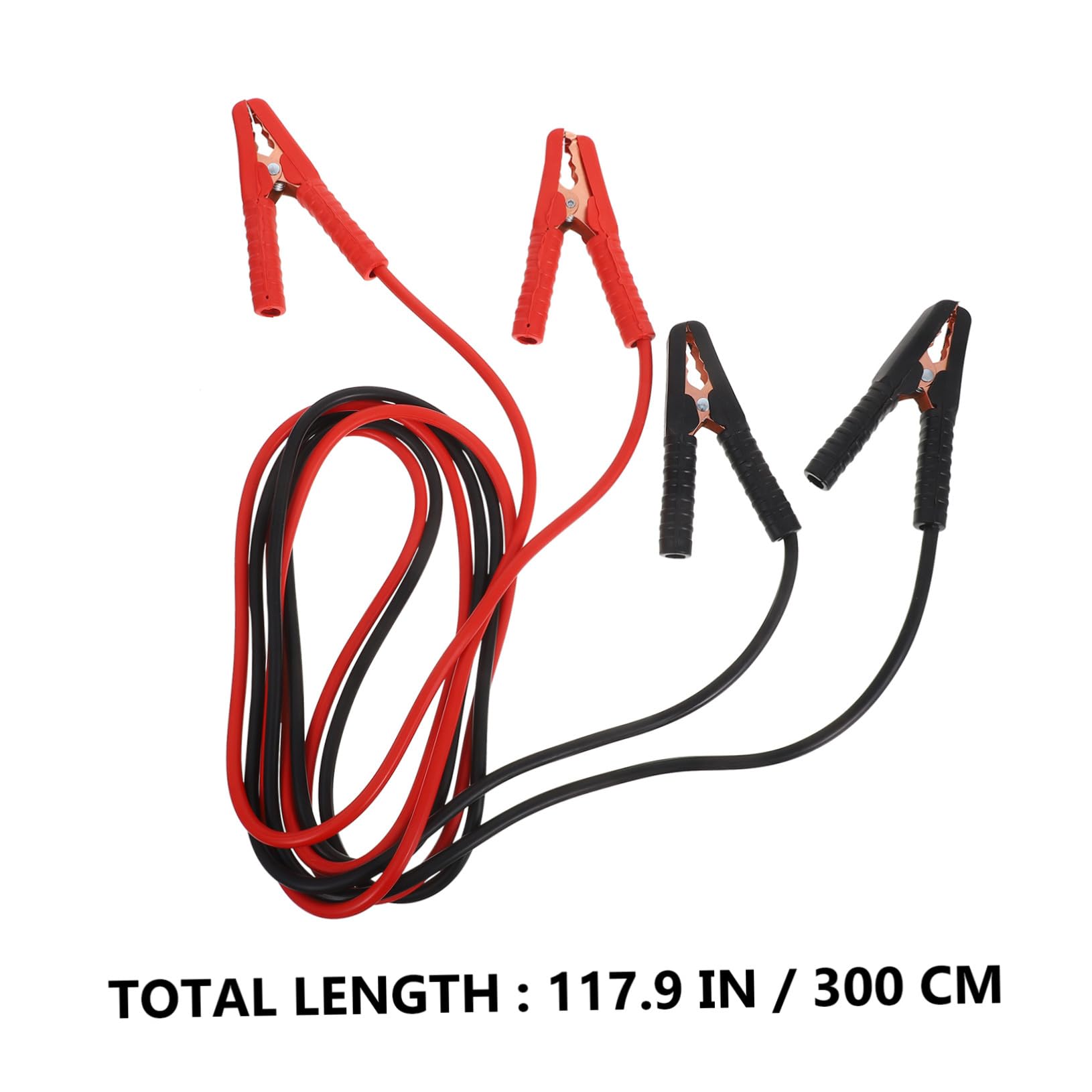 Cabilock Cavi di Avviamento per Auto Camion e Impieghi Gravosi Cavi per Batteria Morsetti Isolati Connettore per Batteria Auto Trasferimento Potenza Rapido Design Portatile (3 Metri)