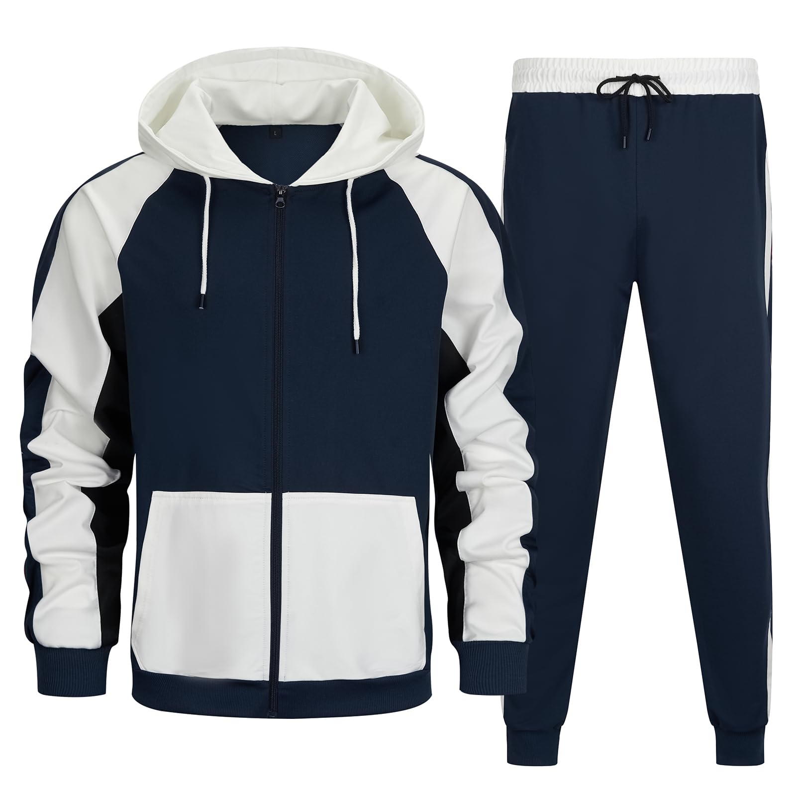 Track Suits Mens Sweatsuits for Men Jogging Suits 2 Piece Set Hoodie Outfits