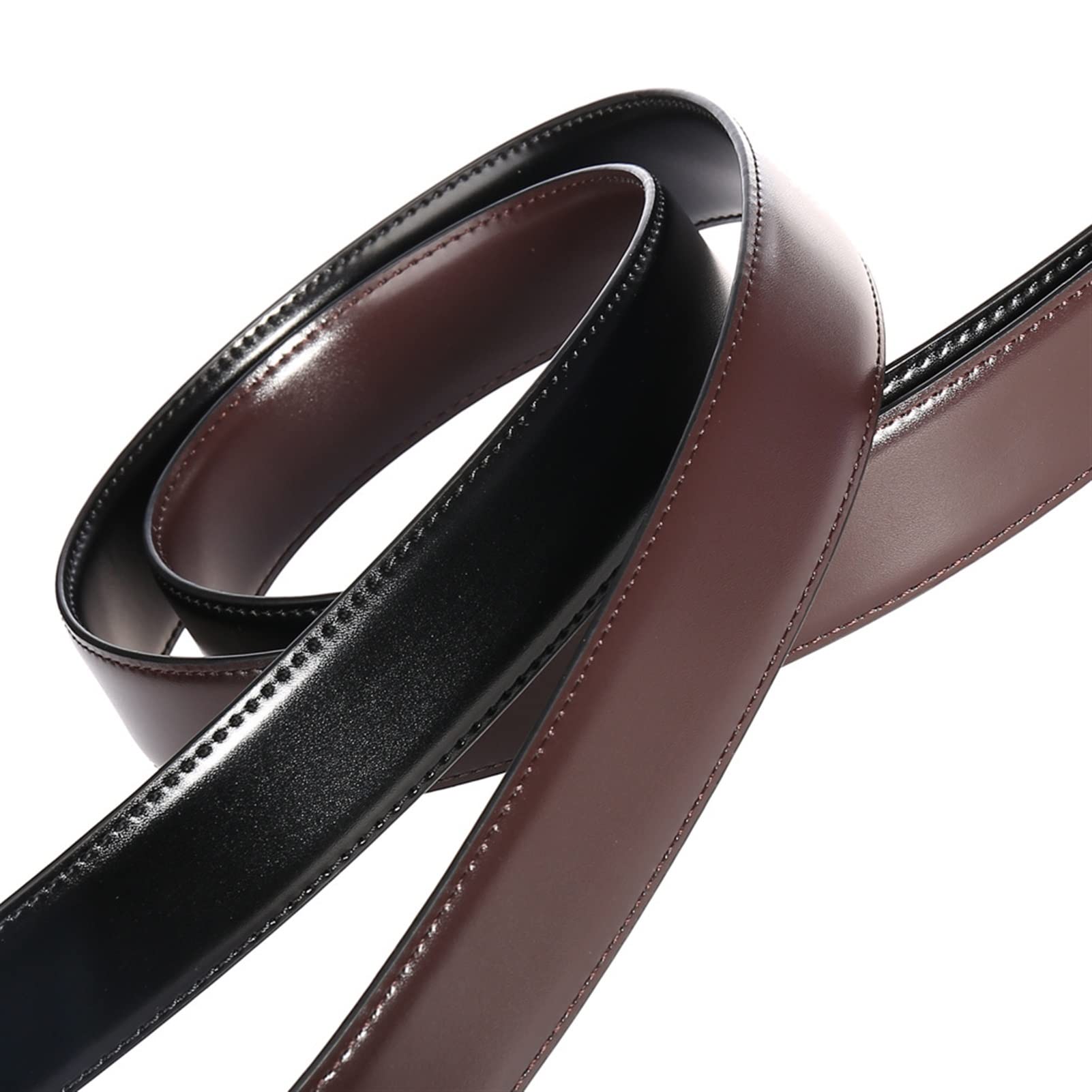 Cinturón ajustable de cuero genuino, Cinturón de cuero for hombre Cuero con hebilla antirrayas Hebilla ancha ajustable de aleación Jeans Casual Formal Hebilla ajustable Touser(2,Length 120cm)