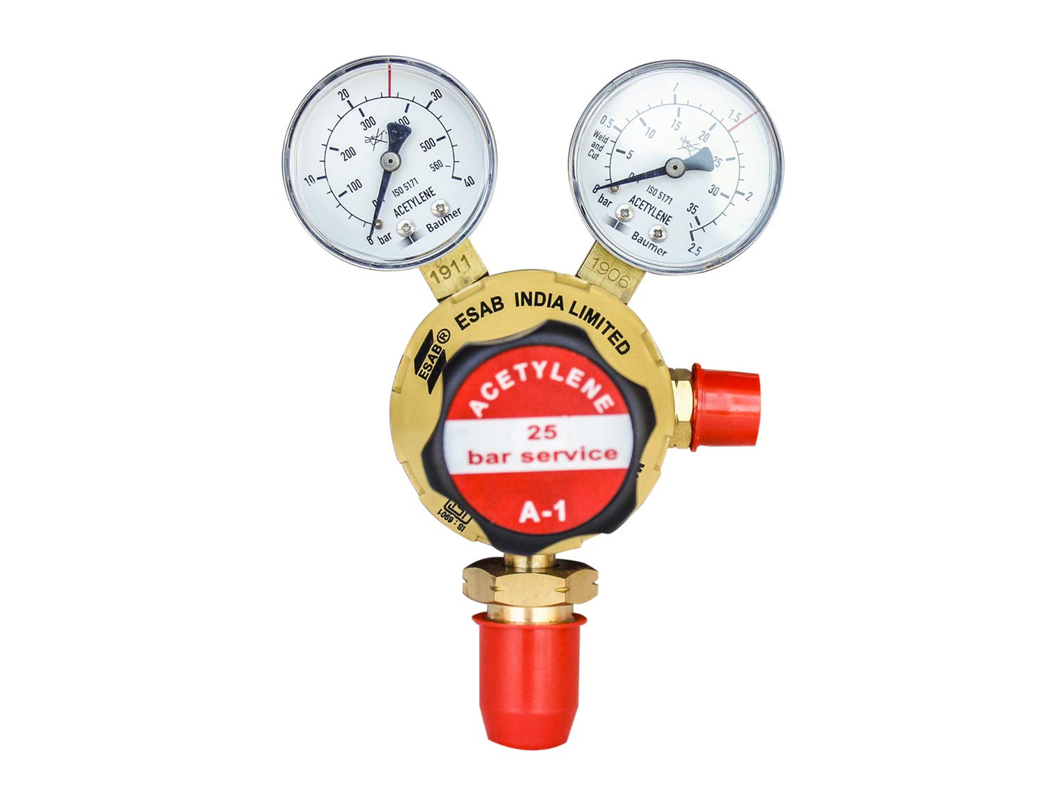ESAB Single Stage Acetylene Regulators - IDA 4B (2 GAUGE)-image-15