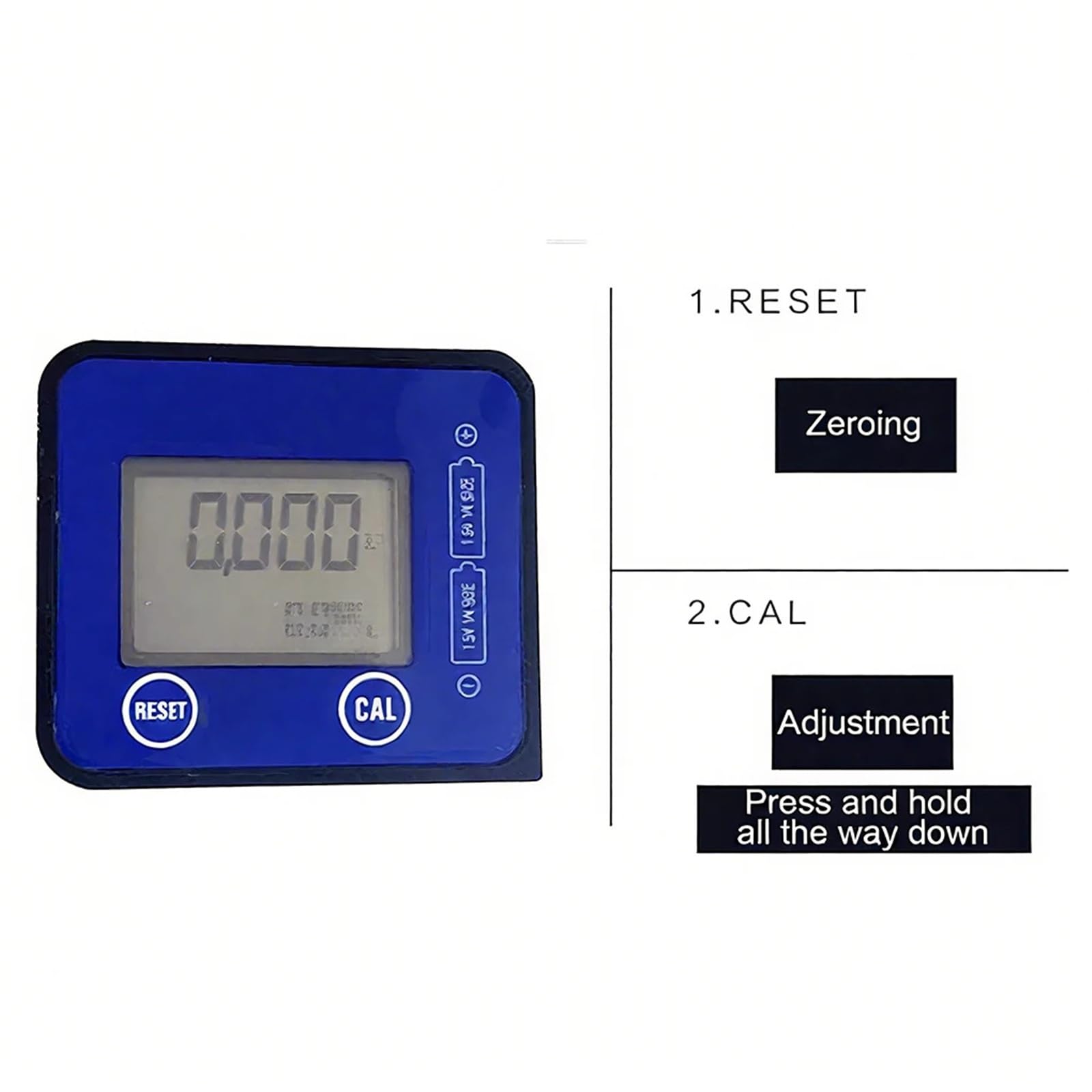 G1/2 Elektroniczny przepływomierz przekładniowy DN15 Precyzyjny wyświetlacz LCD Przepływomierz Wskaźnik przepływu Licznik czujnika oleju silnikowego,Trwała konstrukcja