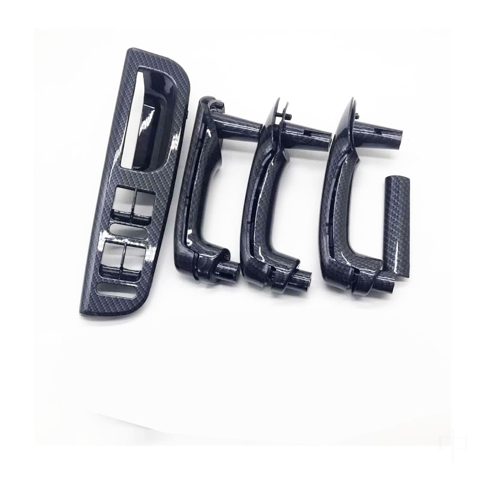 GTDTKGANAK for Vw for Golf 4 MK4 for Bora for Jetta 1999-2004 Inner Door Handle Interior Door Panel Handle Decorative Covers(5pcs)