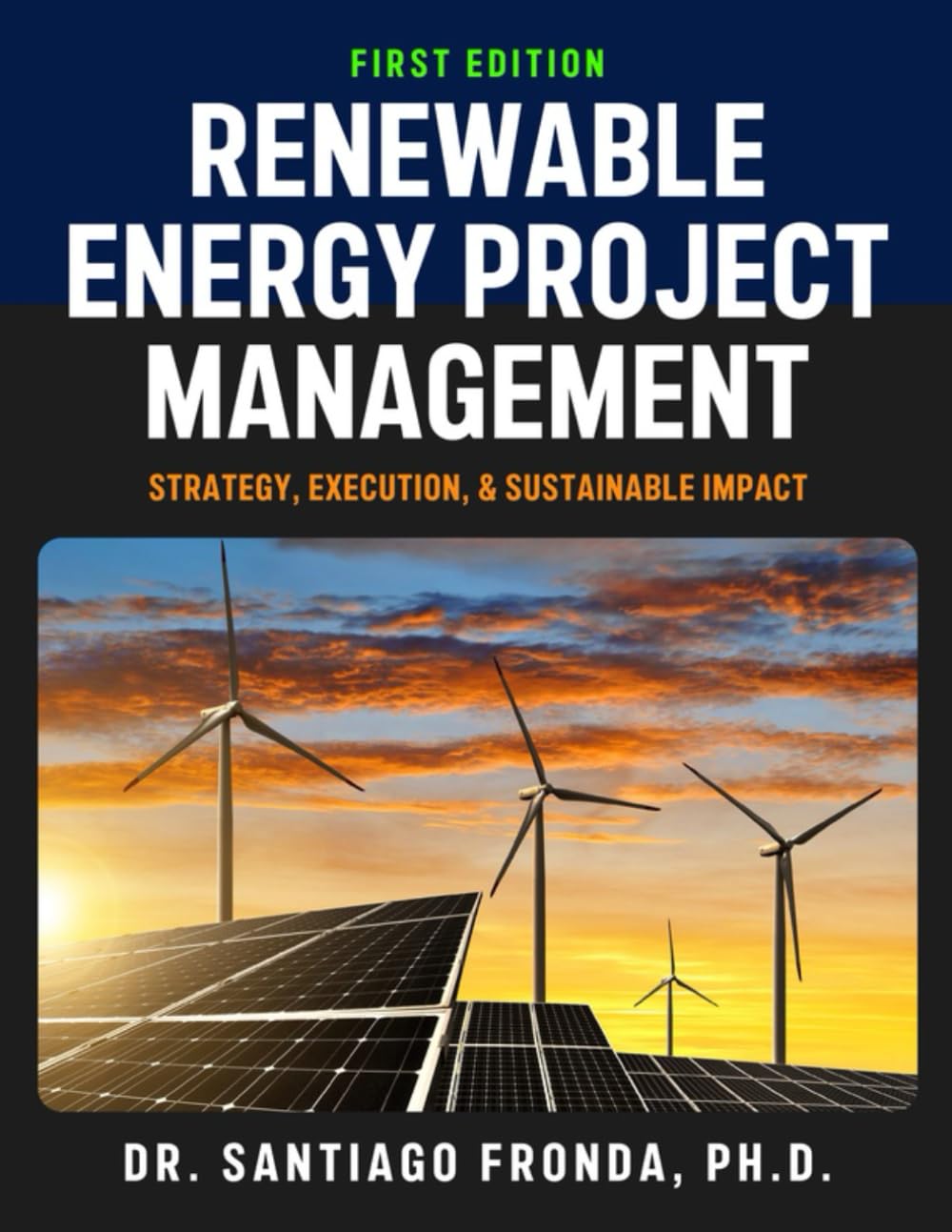 RENEWABLE ENERGY PROJECT MANAGEMENT: Strategy, Execution, and Sustainable Impact: A Comprehensive Guide to Developing, Managing, and Financing Sustainable Infrastructure Projects