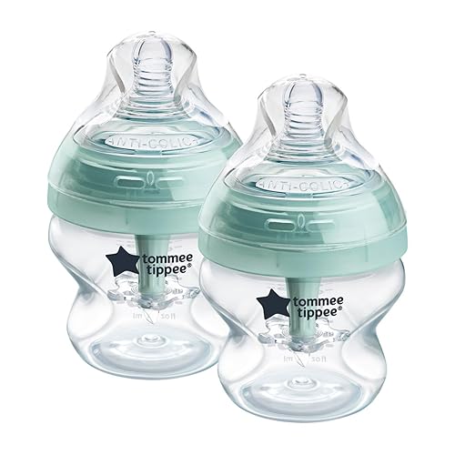 Miniatura 9 de Tommee Tippee Advanced - Juego anticólico de 14 piezas de biberón para bebé, calentador de biberones y chupetes de viaje, 5 biberones sin BPA, 0+