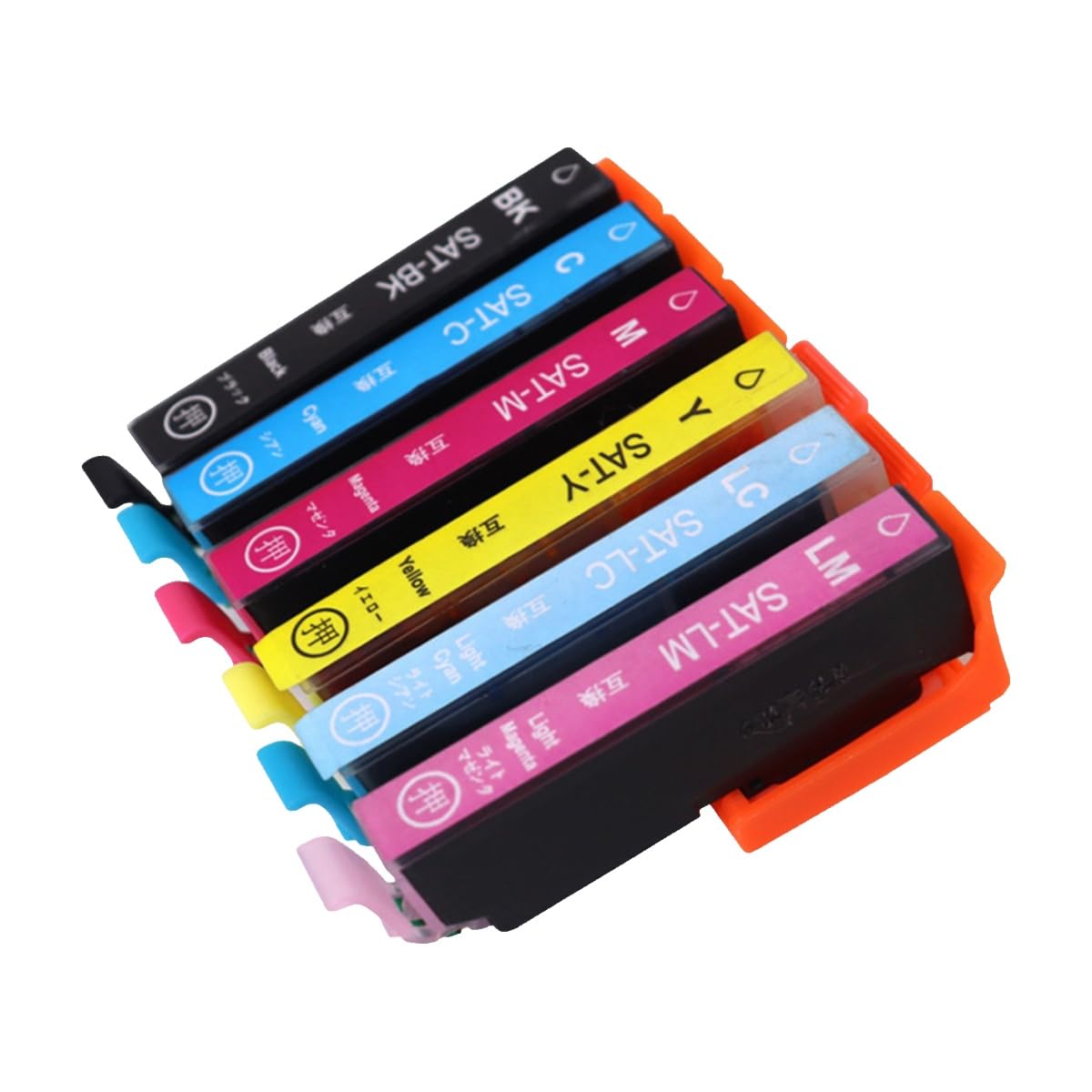 Cartouche Sat SAT-6CL Sat-BK Sat-C EP-712A EP-812A encre Light Red - 2