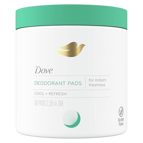 Dove Deodorant Cleansing Pads For Women Neutralize Odor & Gently Exfoliate To Refine Skin Texture,...
