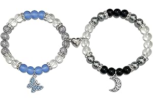 Tim Burton Corpse Bride Couple Bracelet - Wedding Party Gift