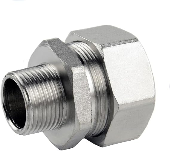 RapidAir MaxLINE Piping 1 x 3/4 MNPT Union Fitting M8015 Rapid Air Max Line Single