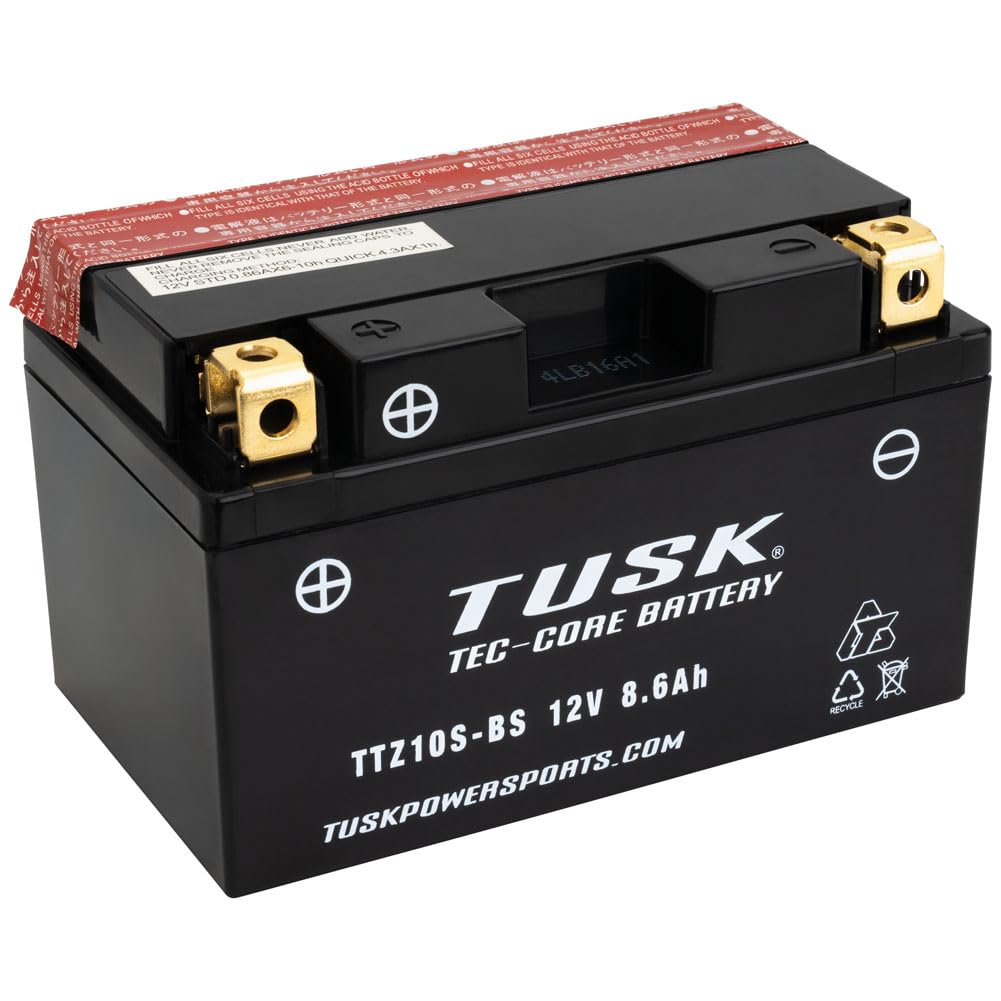 Amazon.com: TUSK Tec-Core Battery with Acid TTZ10S for Kawasaki