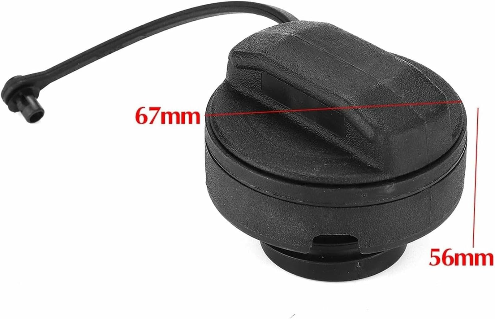 Tappo del Serbatoio, Tappo del Carburante per Jetta 1986-2005 per Bora 1999-2005 per Vento 1992-1998 1 Pz Tappo del Serbatoio del Carburante Dell'Olio per Auto 1H0201553B