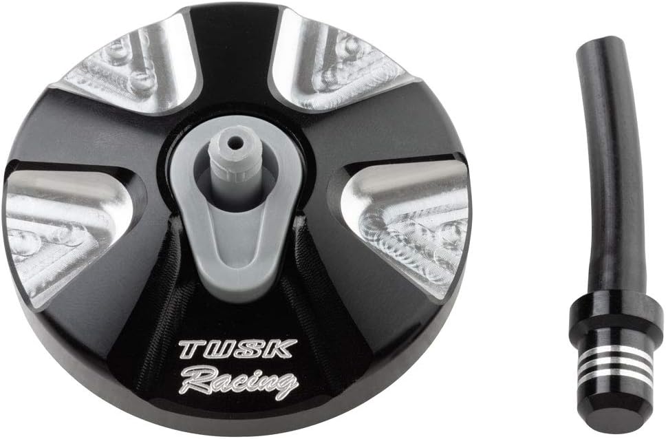 Tusk Billet Aluminum Gas Cap Black - Fits: Husqvarna FE 250 2014-2019