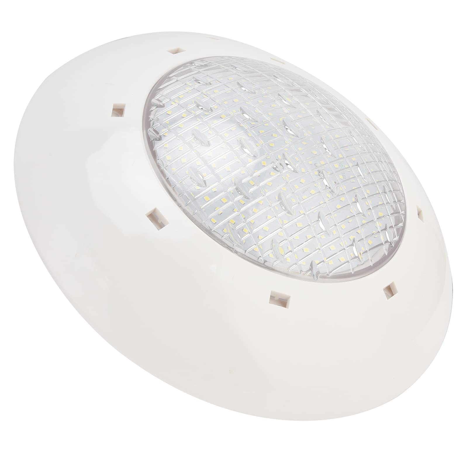 Tbest LED-Unterwasserleuchte Ip68 wasserdichte Kunststoff-Wand-Schwimmbadlampe Ac12arm Licht 18W 1800Lm Beleuchtungsprodukte Außenbeleuchtung (25W)