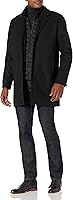 Dockers Men's Henry Wool Blend Top Coat - Quilted Bib Warmth, Big & Tall Sizes, Classic Overcoat Style