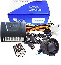 FKS Alarme Automotivo Universal Fk902 Sb Plus Cr941 - 1 Unidade - Vários tipos de veículos - Controle físico