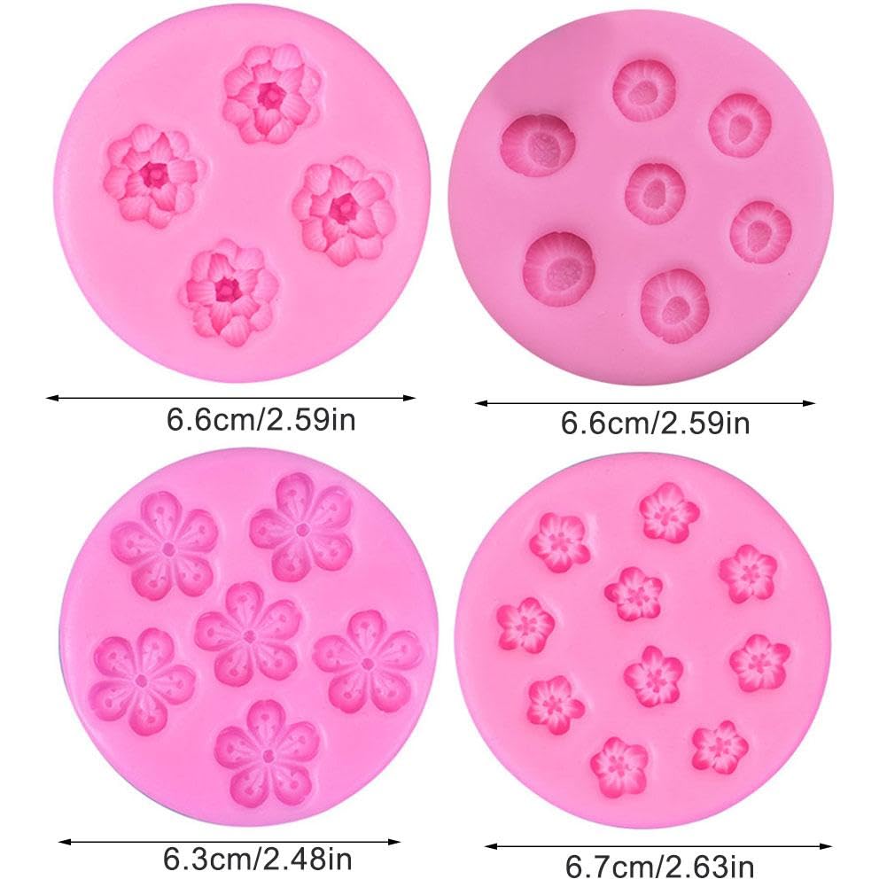 Amazon.co.jp: 桜/桃の花 シリコンモールド チョコレート型 DIY 手作り
