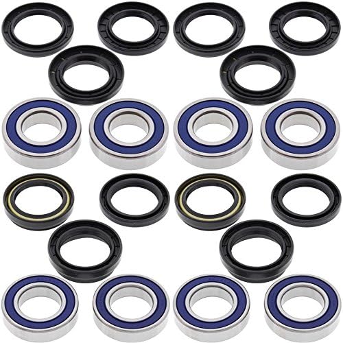 ALL BALLS All Bearing Kit for Front and Rear Wheels fit Yamaha 660 RHINO 04-07