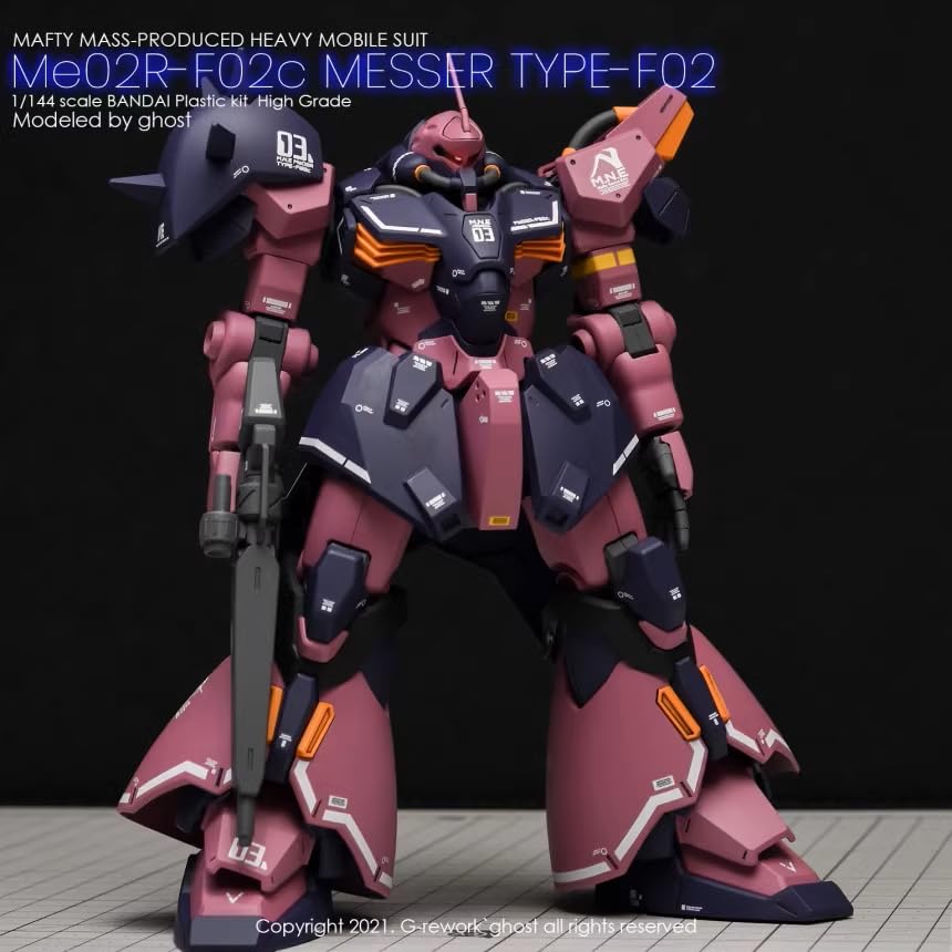 Amazon | 〔1/144スケール HG/RG〕Me02R-F02 メッサーF02型（指揮官機