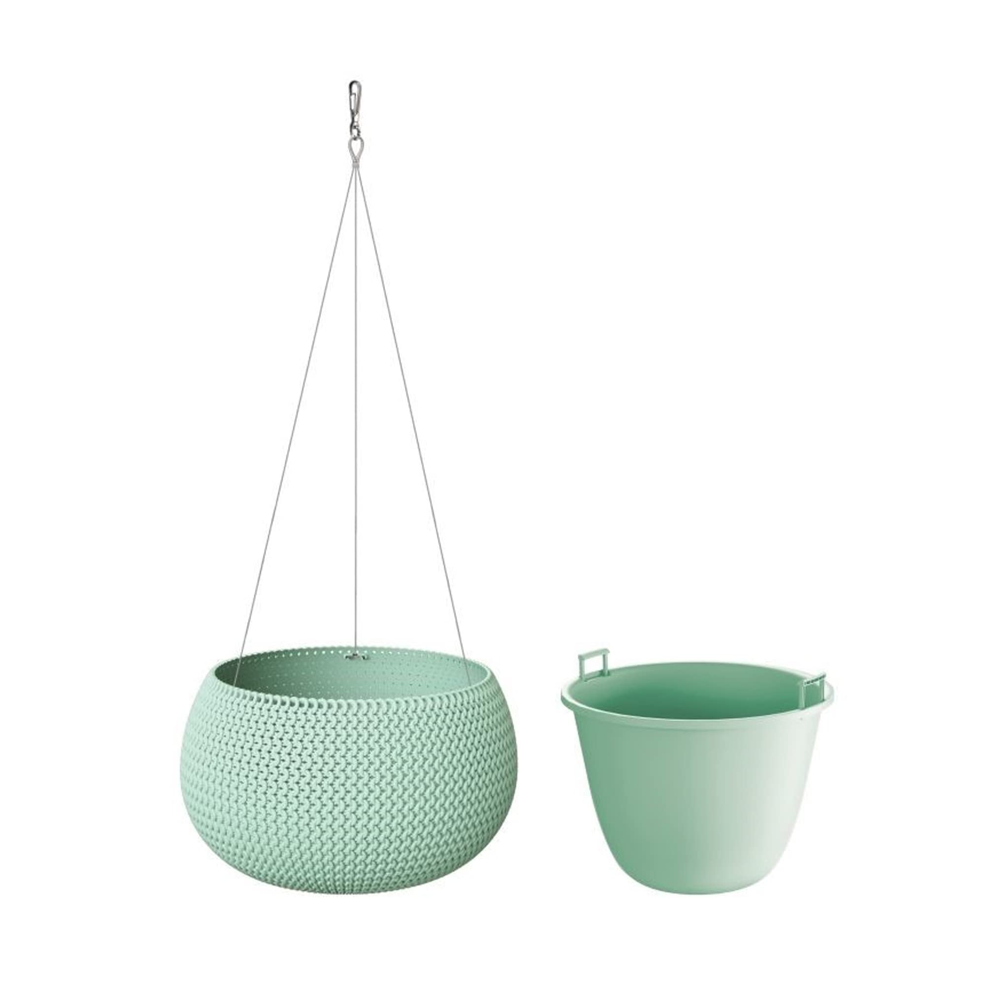 Vaso SPLOFY BOWL WS 9L, con vasca, dimensioni (mm) 370x370x218, colore Azzurro
