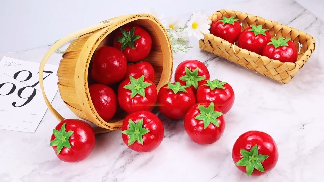 Amazon.com: Lorigun 15 Pcs Artificail Tomatoes, Fake Tomatoes for