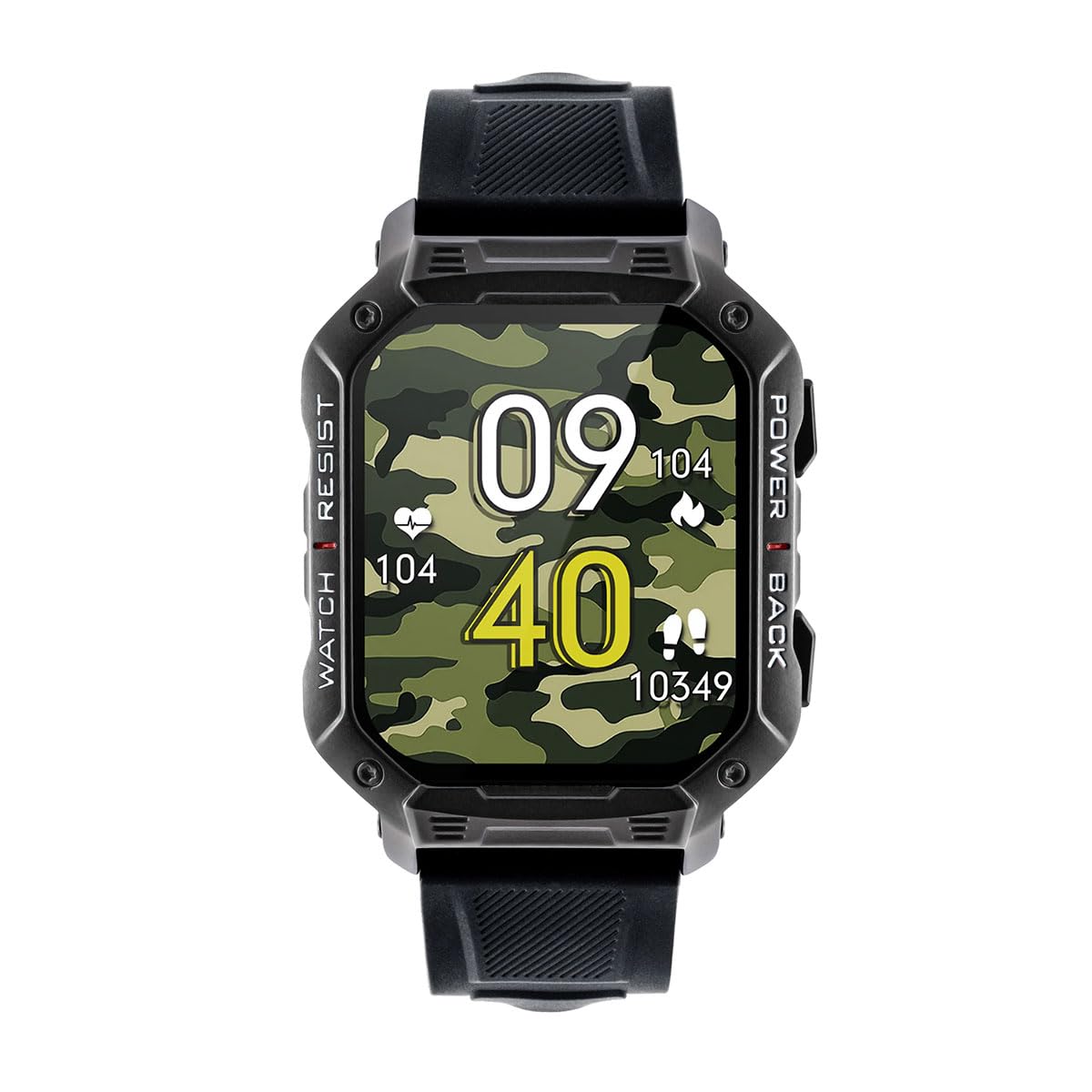 WATCHMARK G-WEAR cz, Smartwatch in silicone nero