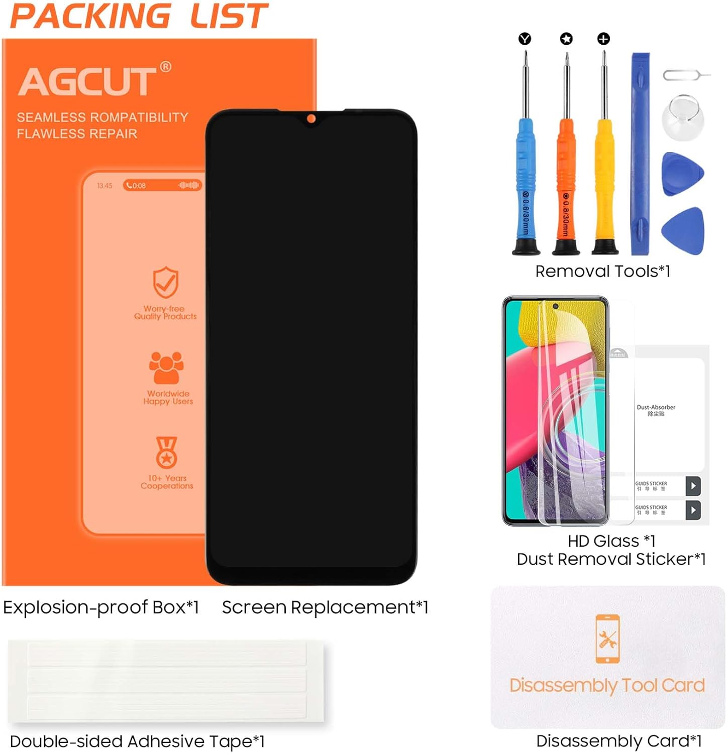 for Nokia C32 Screen Replacement for Nokia C32 LCD Display Touch Screen Digitizer Assembly Repair Part
