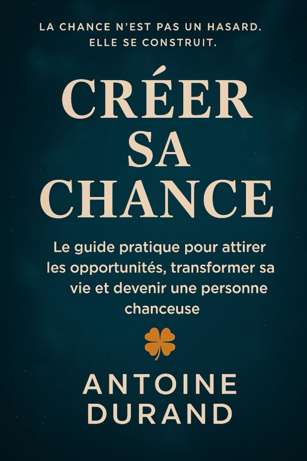 créer sa chance: le guide pratique pour attirer les opportunités transformer sa vie et devenir une personne chanceuse