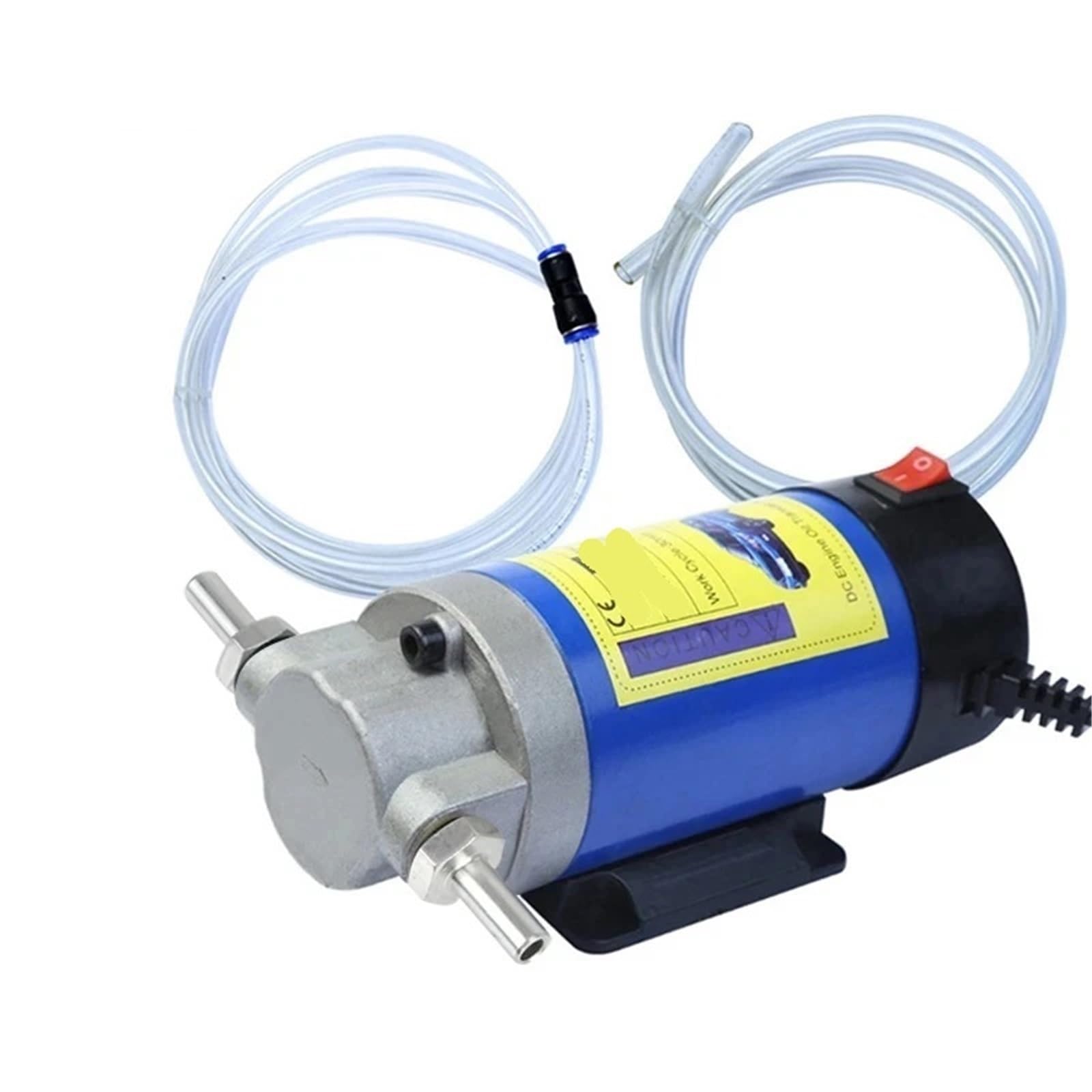 Pompa dell'olio Pompa elettrica portatile per trasferimento olio Estrattore carburante/diesel per auto, barca, motore - Strumento sifone con spegnimento automatico Extractor Aspirazione Della(24V)