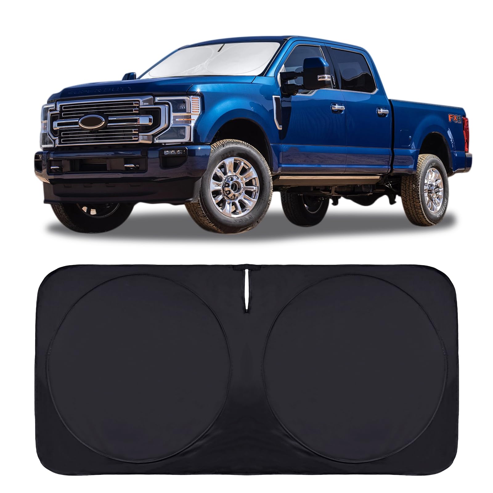 Windshield Sun Shade for F250 F350 F450 2008-2014 2015 2016 Sunshade