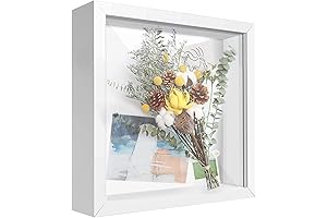 Classic 8x8 Shadow Box Frame: Preserve Cherished Memories in 3D
