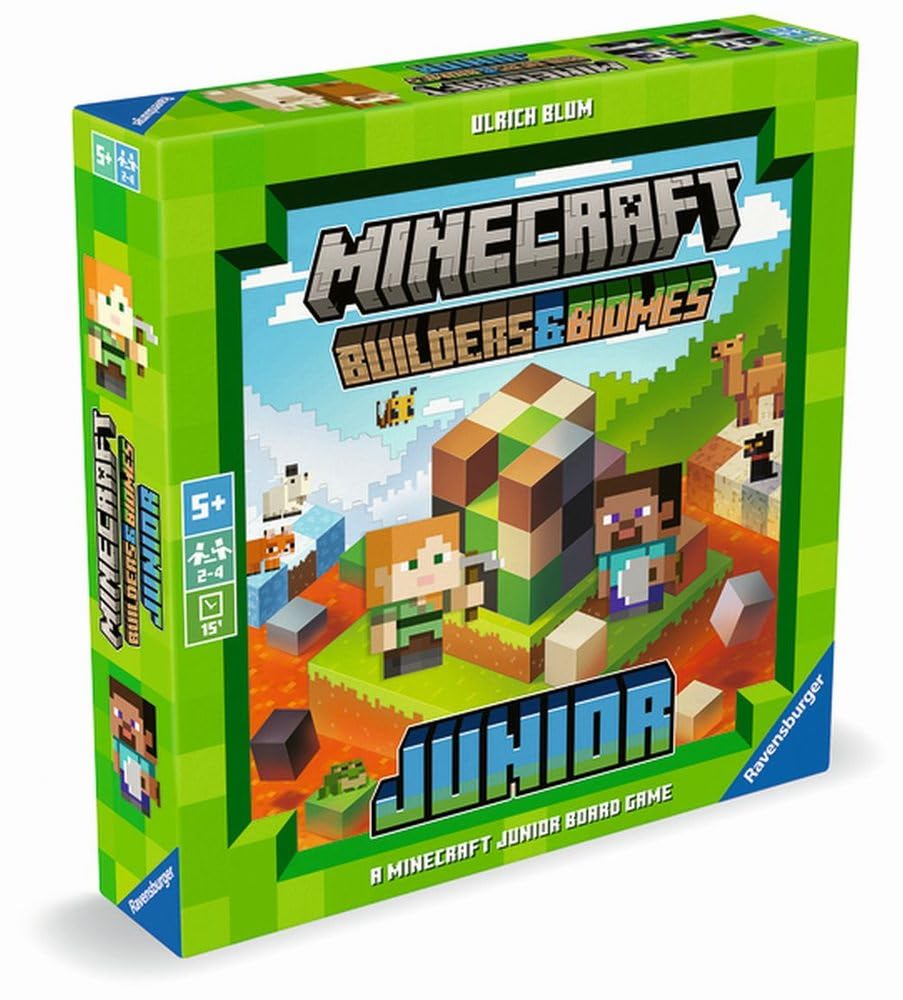 Gra planszowa Ravensburger Minecraft Builders And Biomes Junior PL