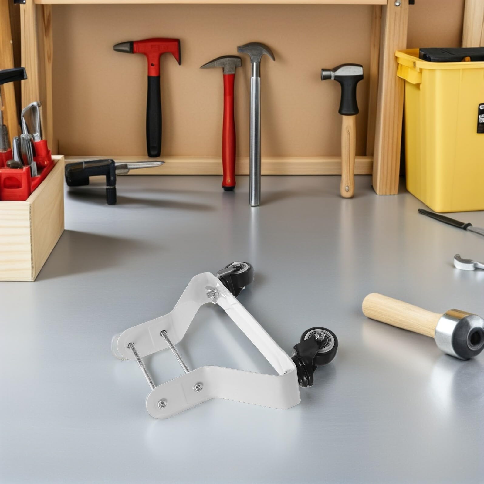 Gatuida Soporte con Ruedas para Calentador Eléctrico de Aceite Base Rodante Estable con Ruedas Giratorias Silenciosas de Acero Kit para Radiadores Móviles y Portátiles para Uso en