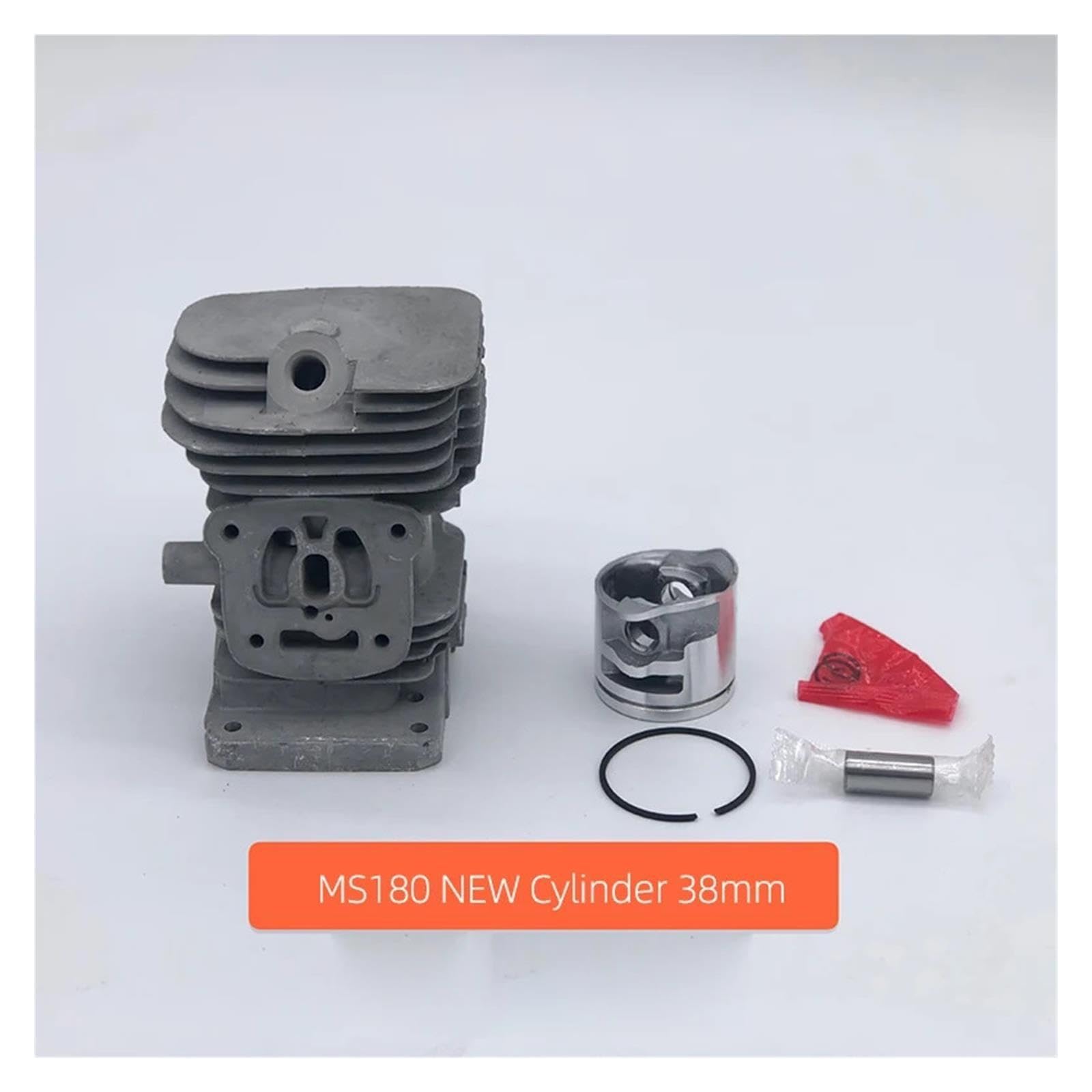 Kit pistone cilindro adatto for Sthil MS170 MS180 MS171 MS181 MS181C(MS170 37mm)