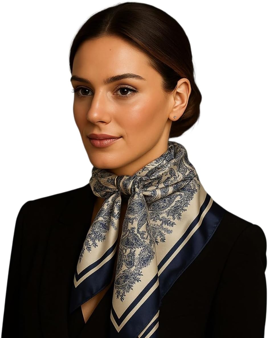 Lenço Xale Echarpe Feminino De Cetim Seda 90x90cm Estampado em promoção! Veja a oferta e mais achadinhos de Cintos & Lenços Hoje é o melhor dia para comprar Lenço Xale Echarpe Feminino De Cetim Seda 90x90cm Estampado com aquele preço maroto! Promoção! Aproveite a oferta!