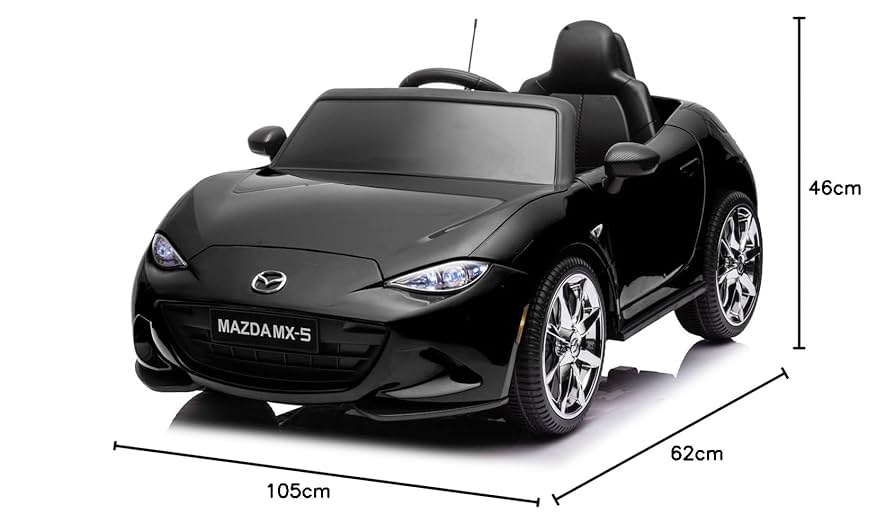 乗用ラジコン玩具 マツダMX-5 ブラック 乗用玩具 乗用ラジコン MAZDA MX-5 マツダ US ロードスター