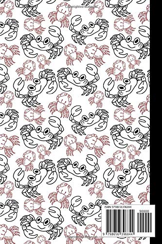 Notebook: Crabs Notebook - Crabs Themed Gift For Crab Lovers - Crabs Journal - 6x9 - 120 Blank Lined Pages With Crabs Themed Borders - Image 2