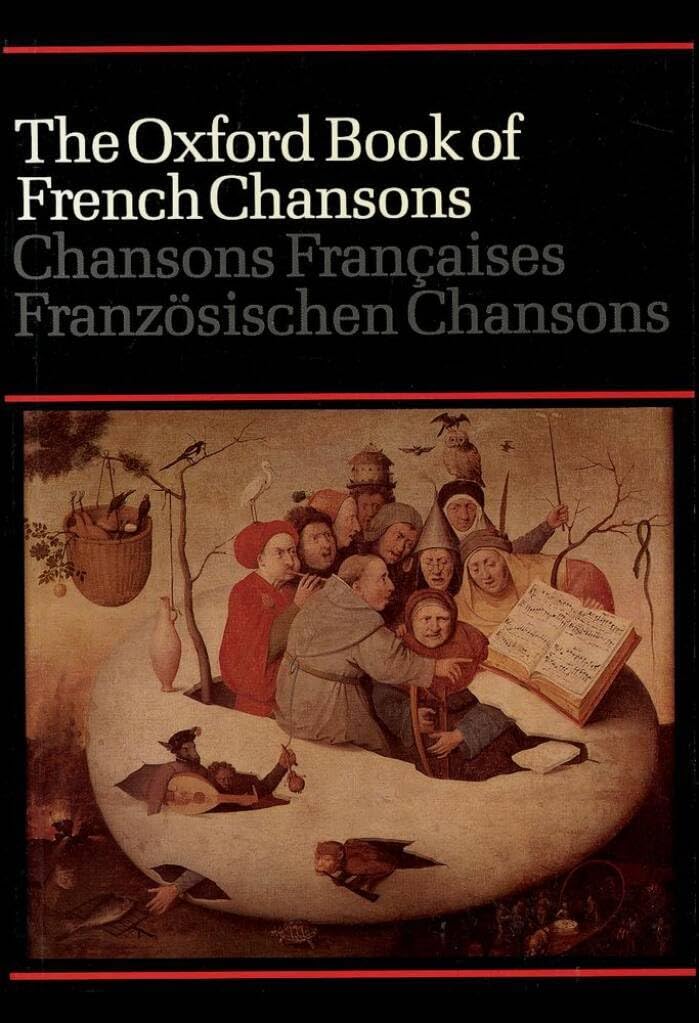 The Oxford Book of French Chansons Vocal partition chant musique classique
